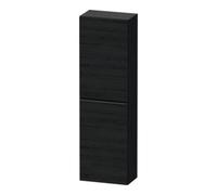 Duravit Duravit Meuble semi-haut D-Neo 40x24x132cm, 1 porte, 4 étagères, noir œuf Quantité:1