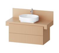 Duravit Duravit Meuble sous lavabo Balcoon 100x57x53,4 cm, Terre struct., 2 tiroirs Quantité:1