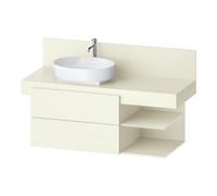 Duravit Duravit Meuble sous-lavabo Balcoon 120x57x53,4 cm, él., 2 tiroirs, robinet à gauche Quantité:1