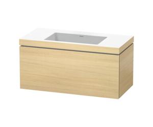 Duravit Duravit Meuble sous lavabo c-bonded L-Cube 100x48 cm, sans trop-plein, méd. œil, 1 tiroir, suspendu Quantité:1