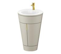 Duravit Duravit Meuble sous lavabo c-bonded Set Starck 1 56x86,4x60,5 cm, st, G g poli, Tau s-mat Quantité:1