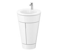 Duravit Duravit Meuble sous-lavabo c-bonded Set Starck 1 56x86,4x60,5cm, blanc brillant Quantité:1