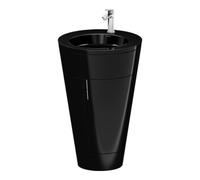 Duravit Duravit Meuble sous-lavabo c-bonded Set Starck 1 56x86,4x60,5cm, deb., chr mat, noir hgl Quantité:1