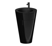 Duravit Duravit Meuble sous-lavabo c-bonded Set Starck 1 56x86,4x60,5cm, deb., noir, noir brillant Quantité:1
