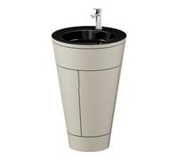 Duravit Duravit Meuble sous-lavabo c-bonded Set Starck 1 56x86,4x60,5cm, st, chr mat taupe s Quantité:1