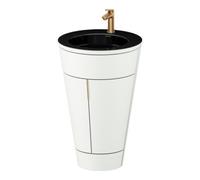 Duravit Duravit Meuble sous-lavabo c-bonded Set Starck 1 56x86,4x60,5cm, st, G b geb., blanc s-mat Quantité:1