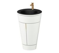 Duravit Duravit Meuble sous lavabo c-bonded Set Starck 1 56x86,4x60,5cm, st, G b geb., blanc s-mat Quantité:1