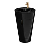 Duravit Duravit Meuble sous-lavabo c-bonded Set Starck 1 56x86,4x60,5cm, st, G bronzé sablé, blanc brillant Quantité:1