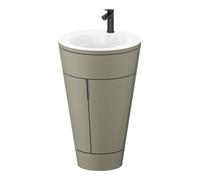 Duravit Duravit Meuble sous lavabo c-bonded Set Starck 1 56x86,4x60,5cm, st, G noir, st-g s-mat Quantité:1