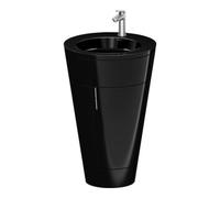 Duravit Duravit Meuble sous lavabo c-bonded Set Starck 1 56x86,4x60,5cm, st, Gr. ES ouvr., noir brillant Quantité:1
