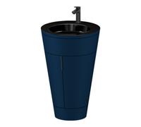 Duravit Duravit Meuble sous-lavabo c-bonded Set Starck 1 56x86,4x60,5cm, st, Gr. noir, bleu mat Quantité:1
