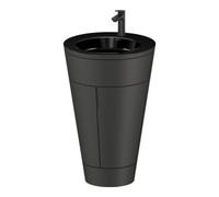 Duravit Duravit Meuble sous-lavabo c-bonded Set Starck 1 56x86,4x60,5cm, st, Gr. noir, graph s-mat Quantité:1