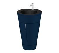Duravit Duravit Meuble sous-lavabo c-bonded Set Starck 1 56x86,4x60,5cm, st, IB, G c, bleu mat s-matt Quantité:1