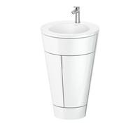 Duravit Duravit Meuble sous-lavabo c-bonded Set Starck 1 56x86,4x60,5cm, st, IB, G ES ge, blanc hgl Quantité:1