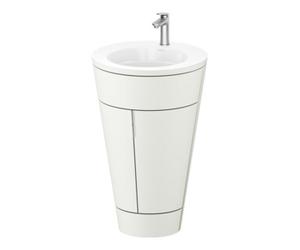 Duravit Duravit Meuble sous lavabo c-bonded Set Starck 1 56x86,4x60,5cm, st, IB, G ES ge, No w m Quantité:1