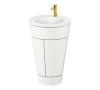 Duravit Duravit Meuble sous-lavabo c-bonded Set Starck 1 56x86,4x60,5cm, st, IB, G g p, w s-mat Quantité:1