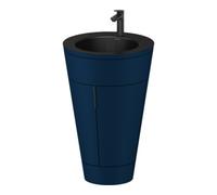 Duravit Duravit Meuble sous-lavabo c-bonded Set Starck 1 56x86,4x60,5cm, st, IB, G noir, blanc semi-mat Quantité:1