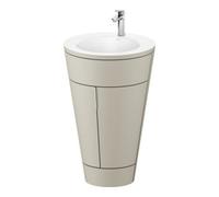 Duravit Duravit Meuble sous-lavabo c-bonded Starck 1 56x86,4x60,5cm, st, chromé mat Tau Quantité:1