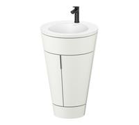 Duravit Duravit Meuble sous-lavabo c-bonded Starck 1 56x86,4x60,5cm, st, G noir, No blanc, s-mat Quantité:1