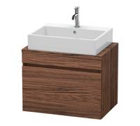 Duravit DuraStyle vasque match0 DS530102121 70 x 47,8 cm, noyer foncé, pour console, coulissant 2000