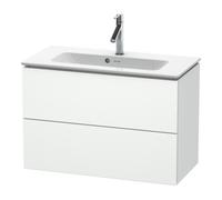 Duravit Vasque L-Cube LC625701818 82 x 39 2000 cm blanc mat – suspendue, 2 tiroirs
