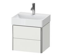 Duravit Duravit Meuble sous lavabo Compact XSquare 48,4x39 cm, No w s-mat, 2 tiroirs, suspendu Quantité:1