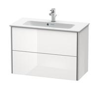 Duravit Duravit Meuble sous-lavabo Compact XSquare 81x38,8 cm, No w s-mat, 2 tiroirs, suspendu Quantité:1