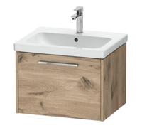 Duravit Duravit Meuble sous-lavabo D-Code 58,4x40x46cm, 1 tiroir, marbre œuf, gris clair Quantité:1