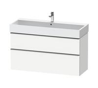 Duravit Duravit Meuble sous-lavabo D-Neo 118,4x44,2 cm, blanc brillant, 1 porte, 1 tiroir Quantité:1