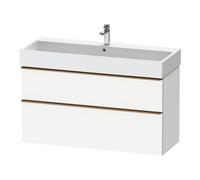 Duravit Duravit Meuble sous lavabo D-Neo 118,4x44,2 cm, blanc brillant, 1 porte, 1 tiroir Quantité:1