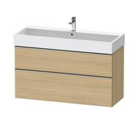 Duravit Duravit Meuble sous-lavabo D-Neo 118,4x44,2 cm, ES blanc/ivoire, 1 porte, 1 tiroir Quantité:1