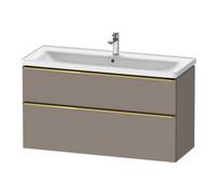 Duravit Duravit Meuble sous lavabo D-Neo 118,4x45,2x62,5 cm, 2 tiroirs, wd, g pol/Bas ma Quantité:1