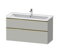 Duravit Duravit Meuble sous lavabo D-Neo 118,4x45,2x62,5 cm, 2 tiroirs, wd, g pol/gr ma Quantité:1