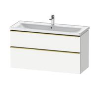 Duravit Duravit Meuble sous lavabo D-Neo 118,4x45,2x62,5 cm, 2 tiroirs, wd, g pol/w ma Quantité:1