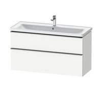 Duravit Duravit Meuble sous-lavabo D-Neo 118,4x45,2x62,5cm, 2 tiroirs, wd, ES blanc/gris ma Quantité:1