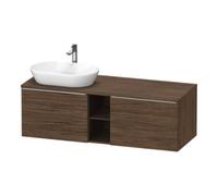 Duravit Duravit Meuble sous-lavabo D-Neo 140x55 cm, 2 tiroirs, 1 porte, B L, ES chêne foncé/naturel Quantité:1