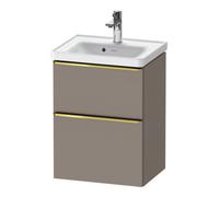 Duravit Duravit Meuble sous lavabo D-Neo 48,4x37,2x62,5 cm, 1 porte, gris poli/Bas ma Quantité:1