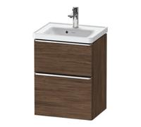 Duravit Duravit Meuble sous-lavabo D-Neo 48,4x37,2x62,5cm, 1 porte, chr/noisette foncé Quantité:1