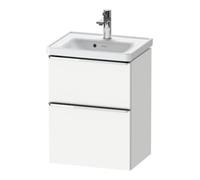 Duravit Duravit Meuble sous-lavabo D-Neo 48,4x37,2x62,5cm, 1 tiroir, chr/bl mat Quantité:1