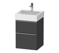 Duravit Duravit Meuble sous-lavabo D-Neo 48,4x44,2 cm, ES chêne/gris m, 1 porte, 1 tiroir Quantité:1