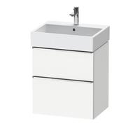Duravit Duravit Meuble sous-lavabo D-Neo 58,4x44,2 cm, avec miroir, 1 tiroir, 1 coulissant Quantité:1