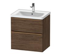 Duravit Duravit Meuble sous-lavabo D-Neo 63,4x45,2 cm, b chêne/Nu, 1 porte, 1 tiroir Quantité:1