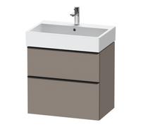 Duravit Duravit Meuble sous-lavabo D-Neo 68,4x44,2 cm, noir/Bas m, 1 porte, 1 tiroir Quantité:1