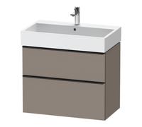 Duravit Duravit Meuble sous lavabo D-Neo 78,4x44,2 cm, noir/Bas m, 1 porte, 1 tiroir Quantité:1