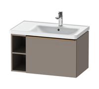 Duravit Duravit Meuble sous-lavabo D-Neo 78,4x45,2 cm, 1 tiroir, Basalte mat Quantité:1