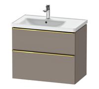 Duravit Duravit Meuble sous-lavabo D-Neo 78,4x45,2 cm, 1 tiroir, L, blanc poli/Bas ma Quantité:1