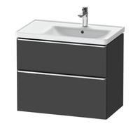 Duravit Duravit Meuble sous lavabo D-Neo 78,4x45,2cm, 1 porte, Droit, chr/Grap ma Quantité:1