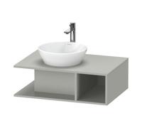 Duravit Duravit Meuble sous-lavabo D-Neo 80x55 cm, blanc mat, 1 tiroir, 1 console, suspendu Quantité:1