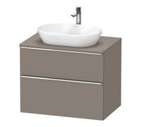 Duravit Duravit Meuble sous-lavabo D-Neo 80x55 cm, ch/Bas m, 2 tiroirs, 1 porte, 1 étagère Quantité:1