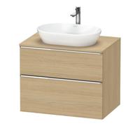 Duravit Duravit Meuble sous lavabo D-Neo 80x55 cm, ch/Ei N, 2 SBK, 1 A, 1 Pl Quantité:1